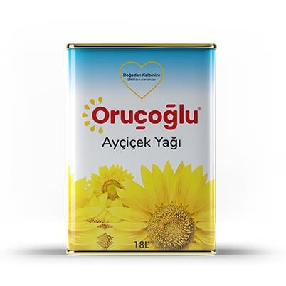 Oruçoğlu Ayçiçek Yağı 18 L
