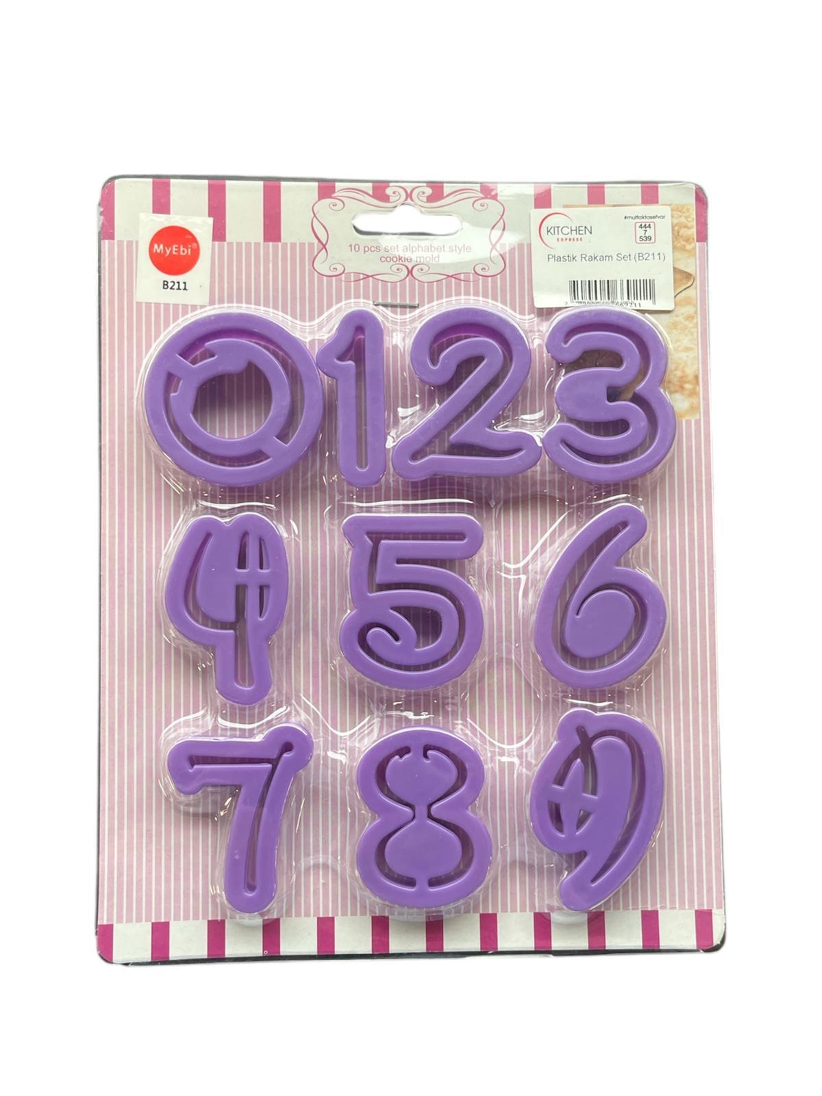 Plastik Rakam Set (B211)