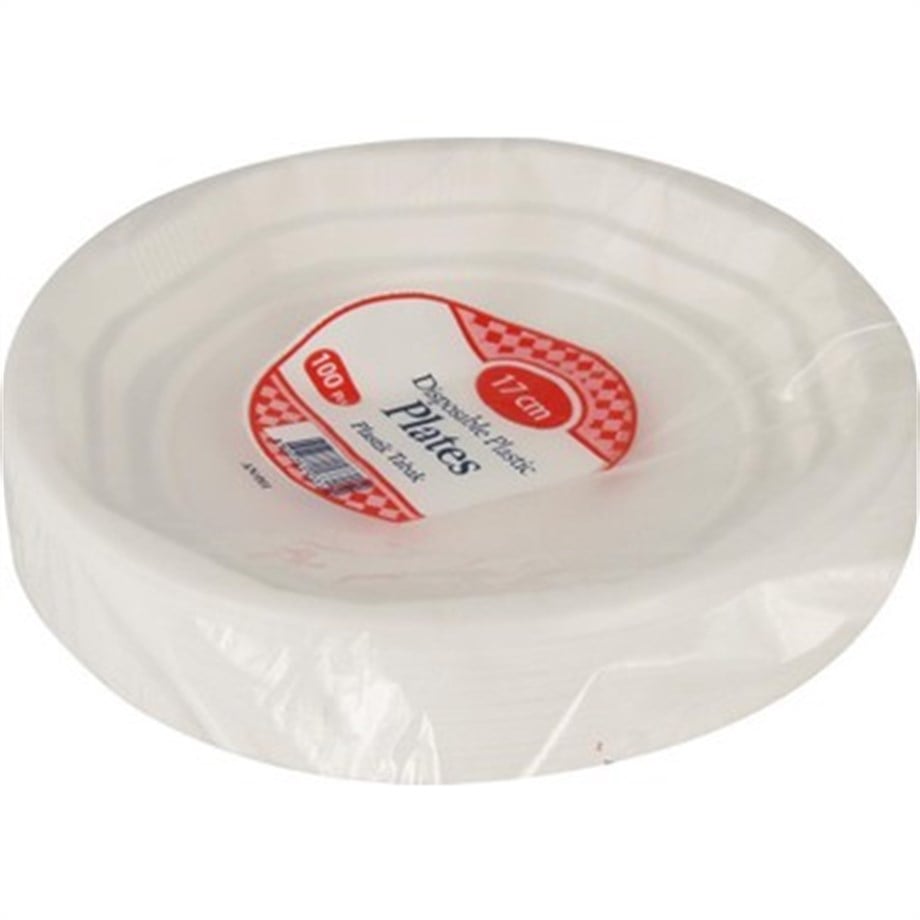 Plastik Tabak 13,5 cm 100'lü