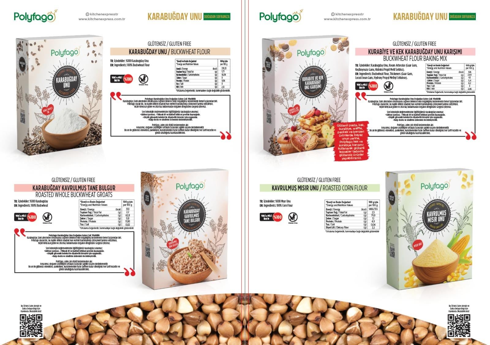 Polyfago Glutensiz Paket 4'lü