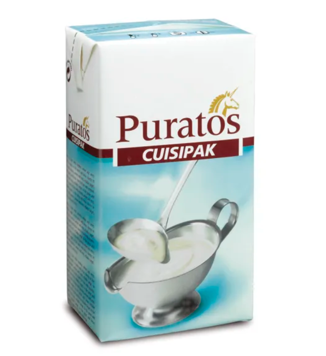 Puratos 4004249 Cuispak Şekersiz Sıvı Krema 1 L