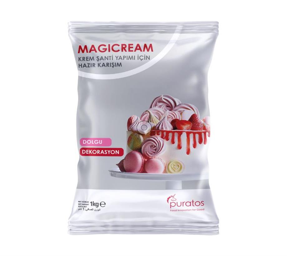 Puratos 4020041 Magicream Krem Şanti Toz Karışım 1 kg