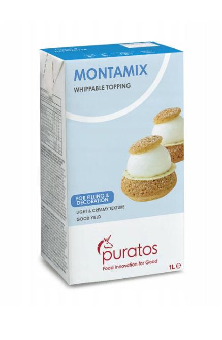 Puratos 4108557 Montamix Şekerli Sıvı Şanti 1 L