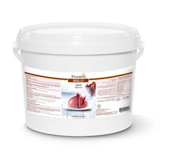 Puratos 4112299 Brillo Soğuk Jöle Çilek 7 kg