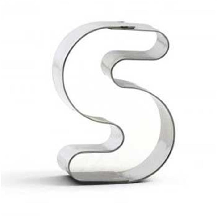 S Şekilli Metal Kurabiye Kalıbı Dk-S