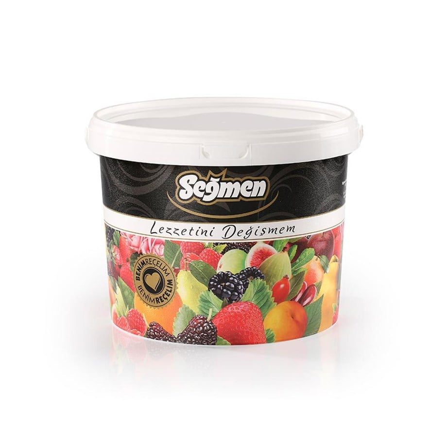 Seğmen Şeftali Reçeli % 45 Meyve 4,8 kg