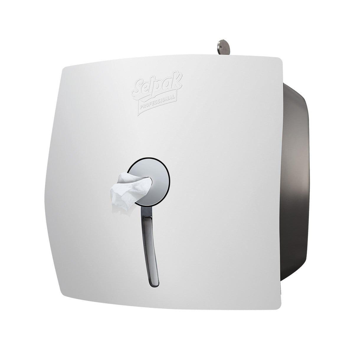 Selpak İçten Çekmeli Tuvalet Kağıdı Dispenser Aparatı Beyaz 9614116