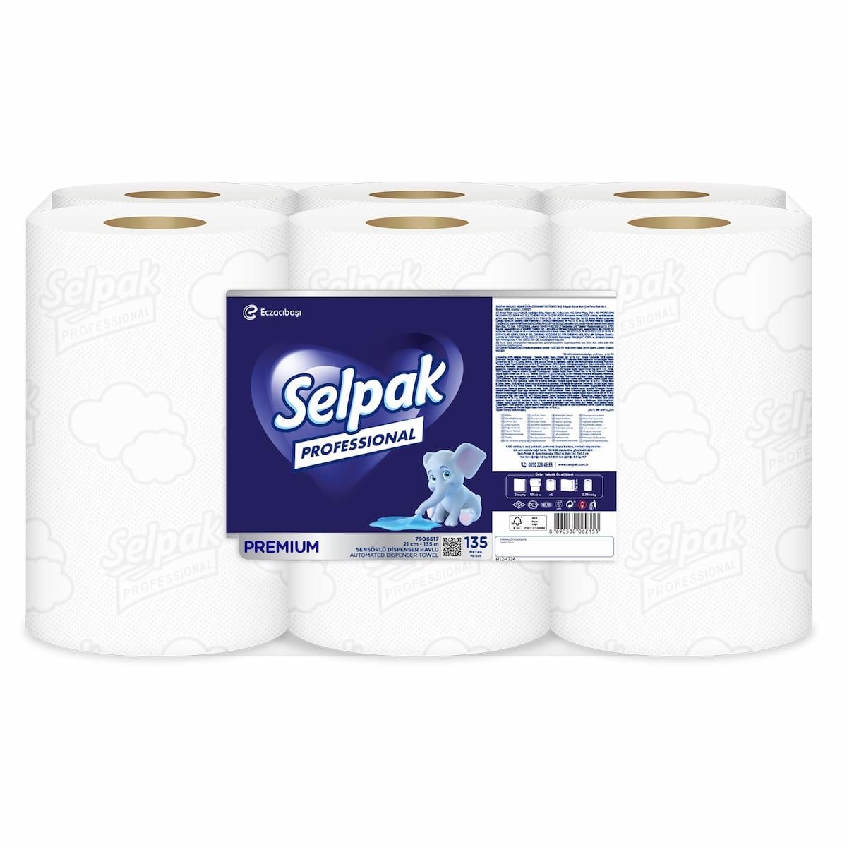 Selpak Prof. Prem. Sensörlü Havlu 7906617 KL6