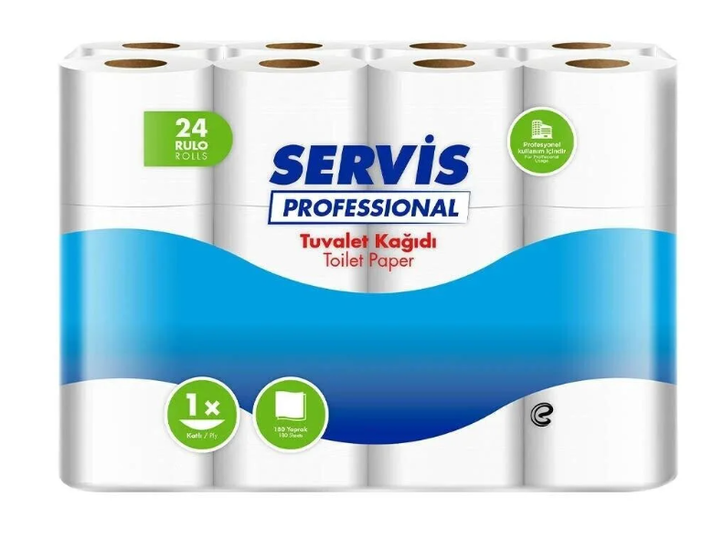 Servis 7907938 Prof. Tuvalet Kağıdı 150 Yaprak KL24