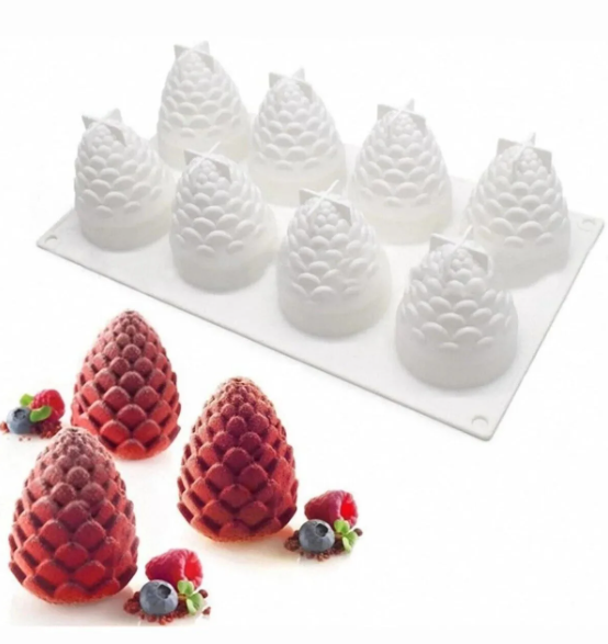 Silikon Ananas Kalıp