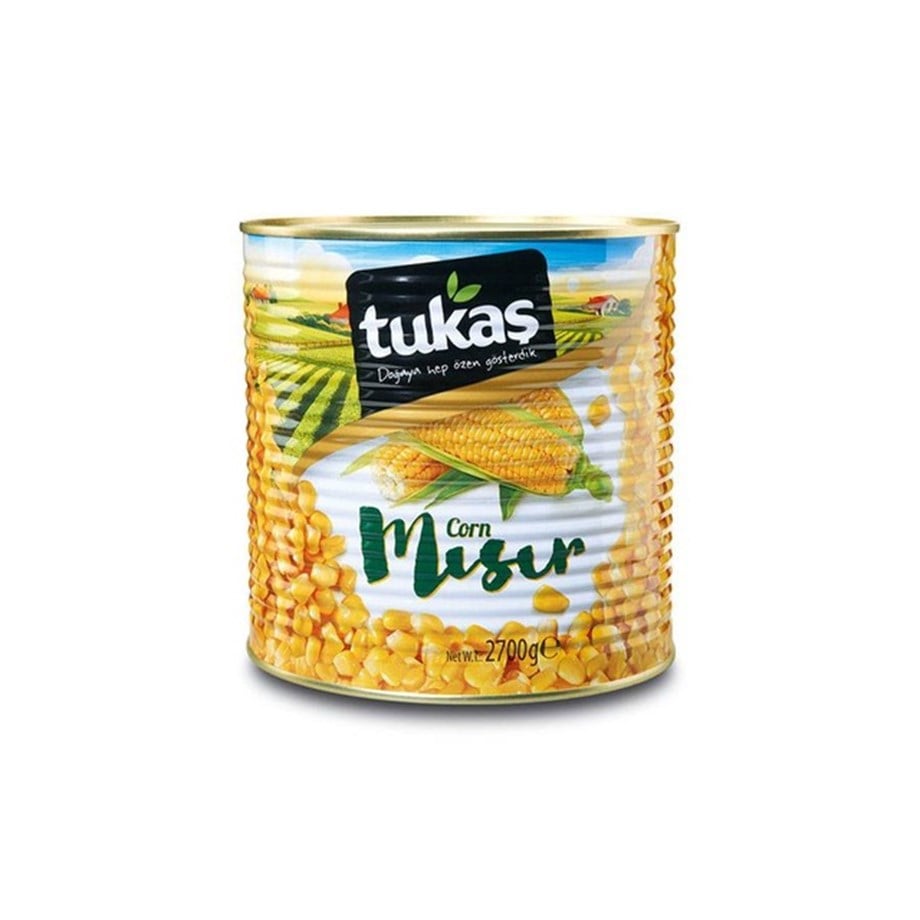 Tukaş Mısır Konservesi 2700 gr