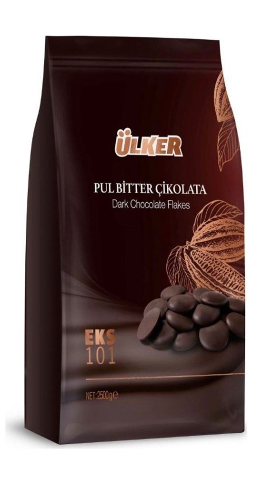 Ülker Pul Bitter Kuvertür 2,5 kg