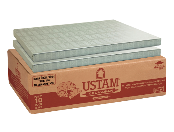 Ustam Sade Yağlı Kruvasan Yağı (5x2kg) 10 kg