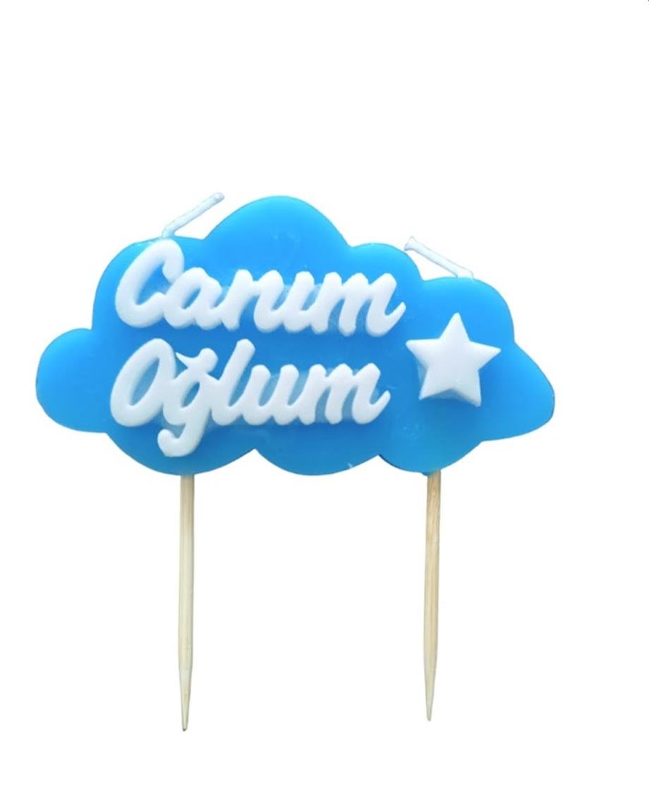 Yazılı Mum Canım Oğlum