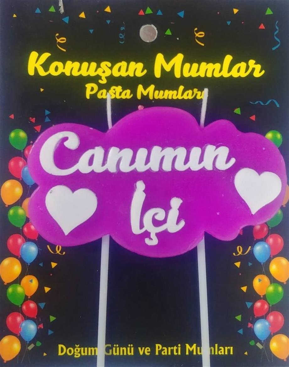 Yazılı Mum Canımın İçi