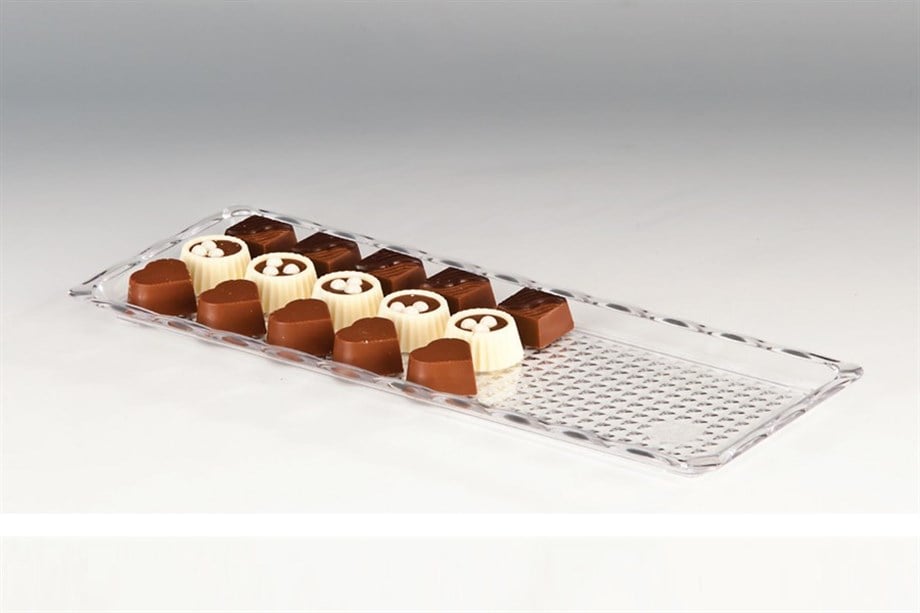 Zicco Polycarbonat Çikolata Teşhir Şeffaf 10x30 Kod:Zcp 223