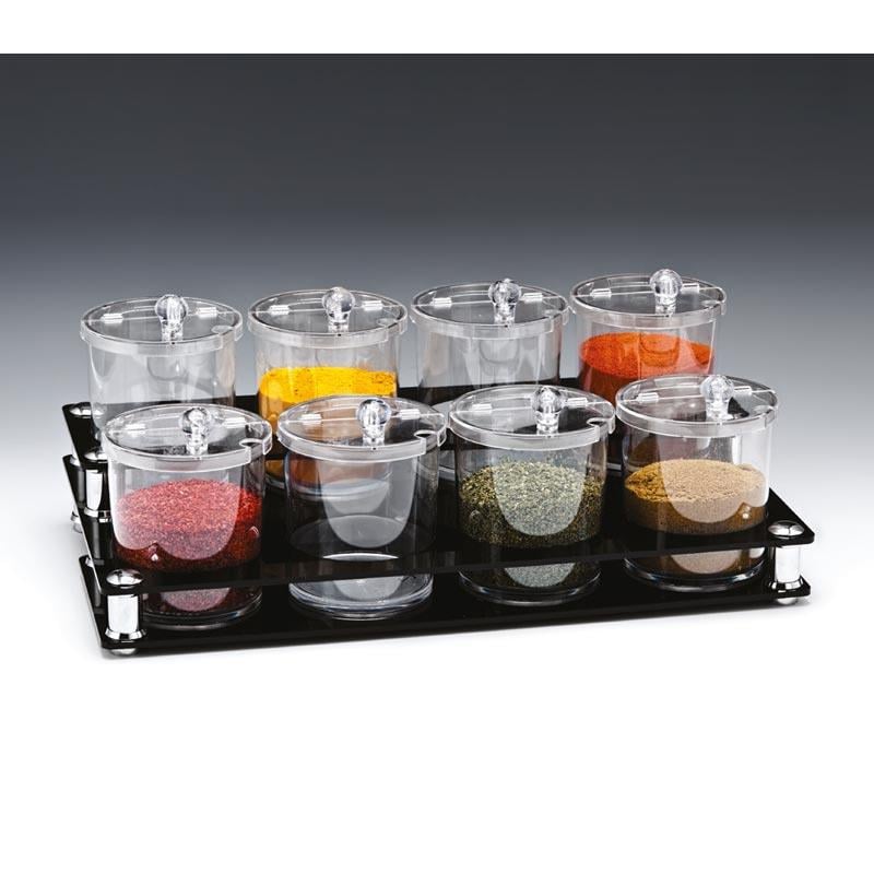 Zicco Standlı Sos-Reçel-Baharatlık 8'li Kod : Zcp 527