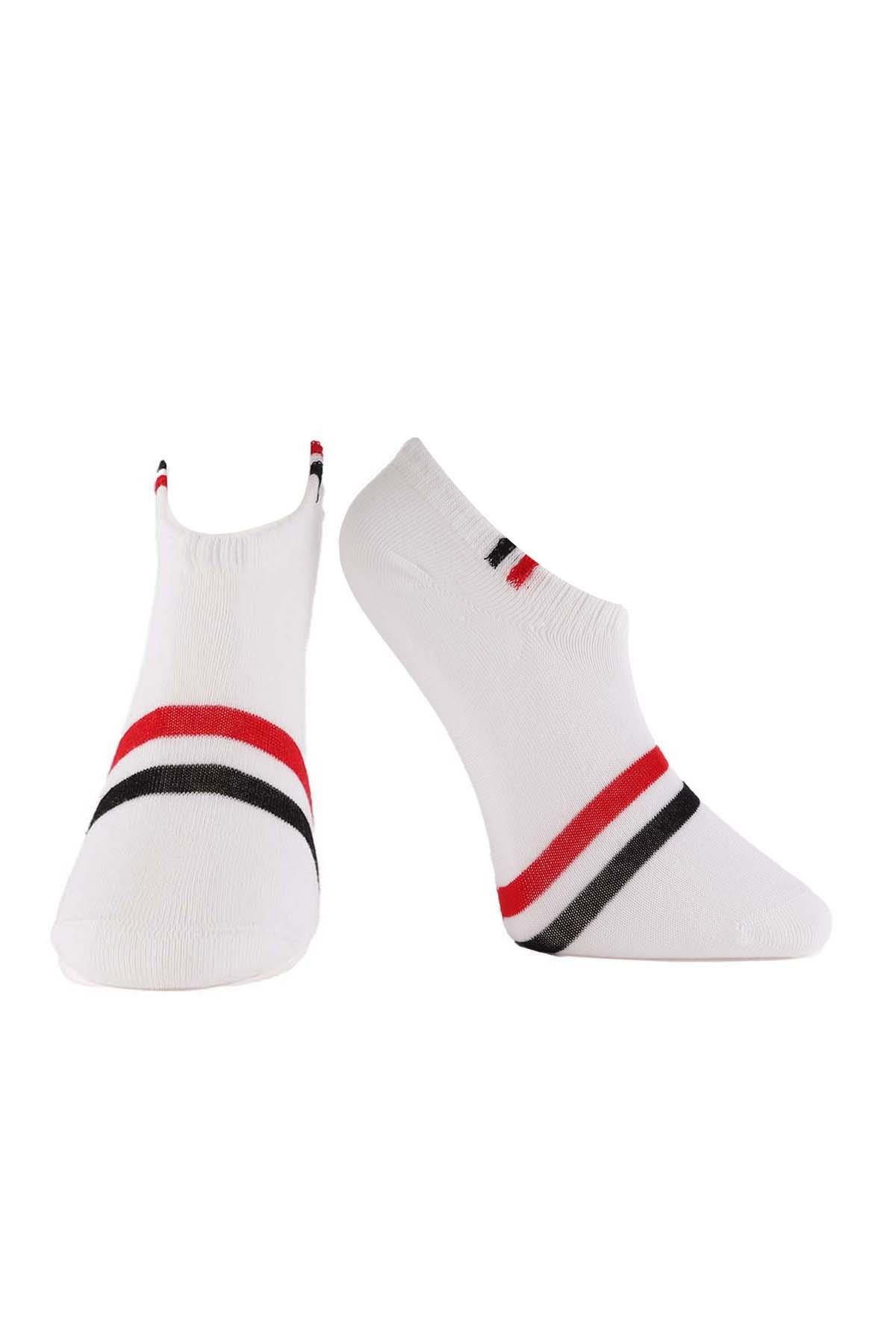 Erkek 4'lü Sneaker Çorap Asorti 7704