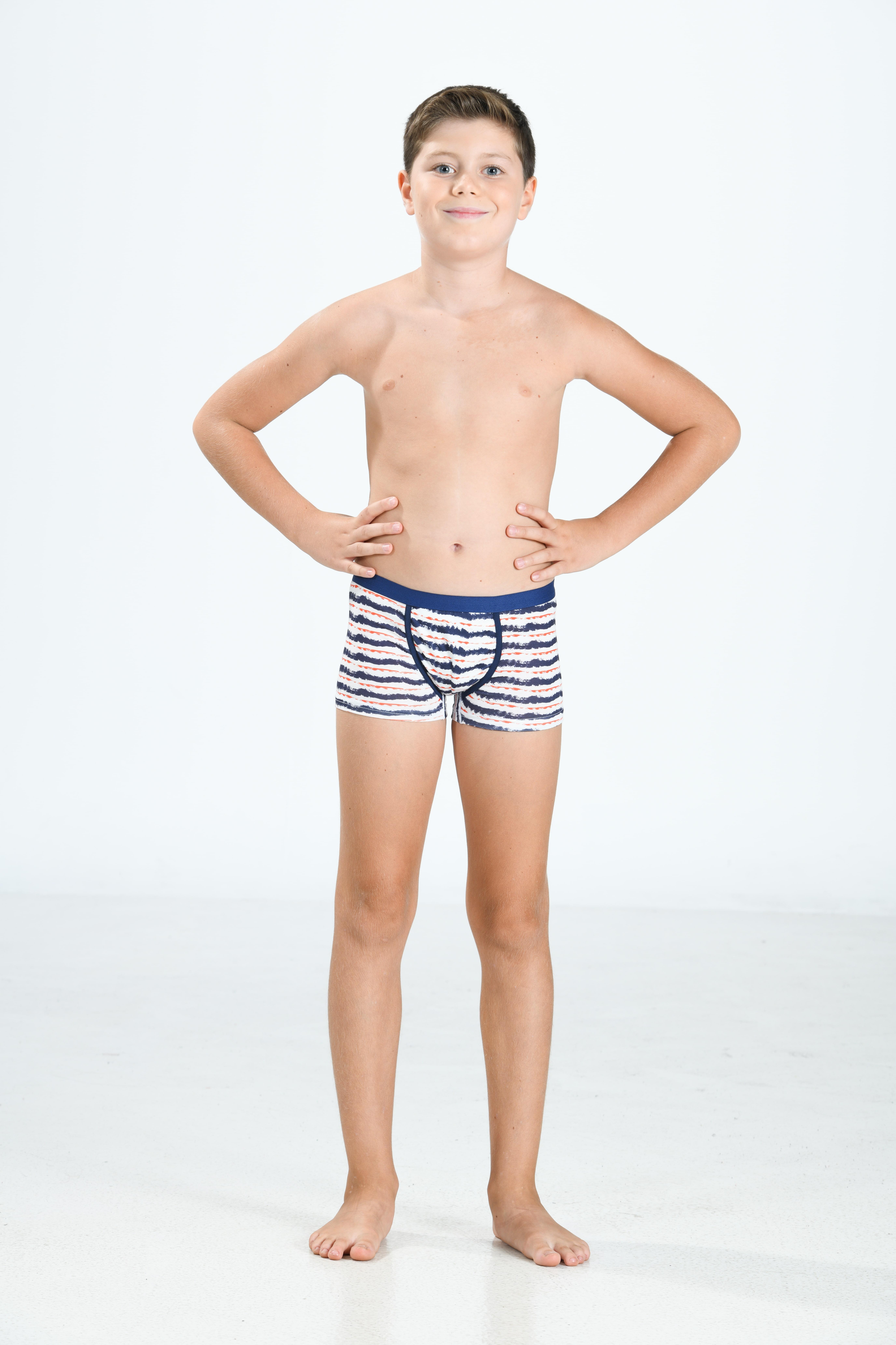 Erkek Asorti Çocuk 3'lü Boxer 766
