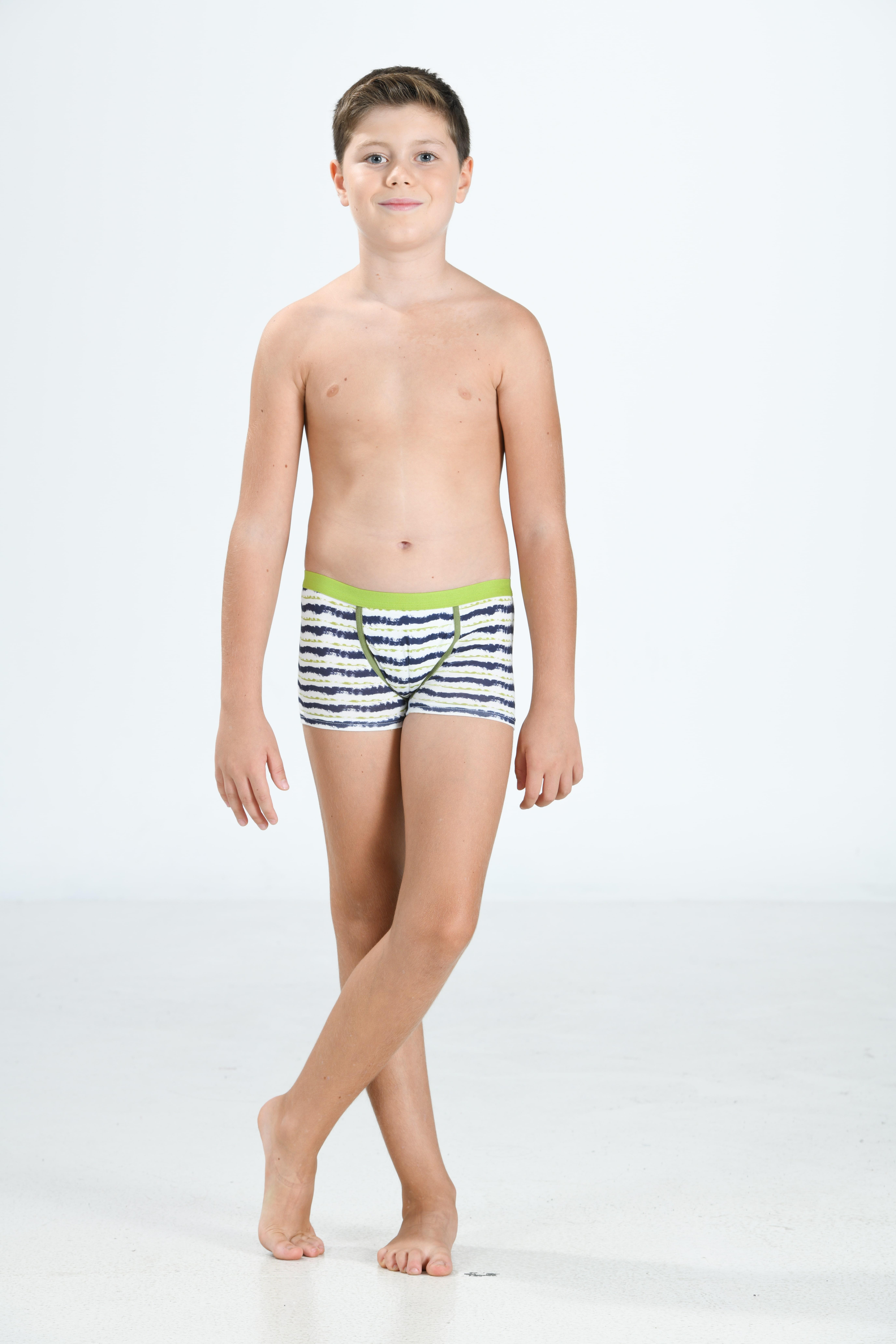 Erkek Asorti Çocuk 3'lü Boxer 766