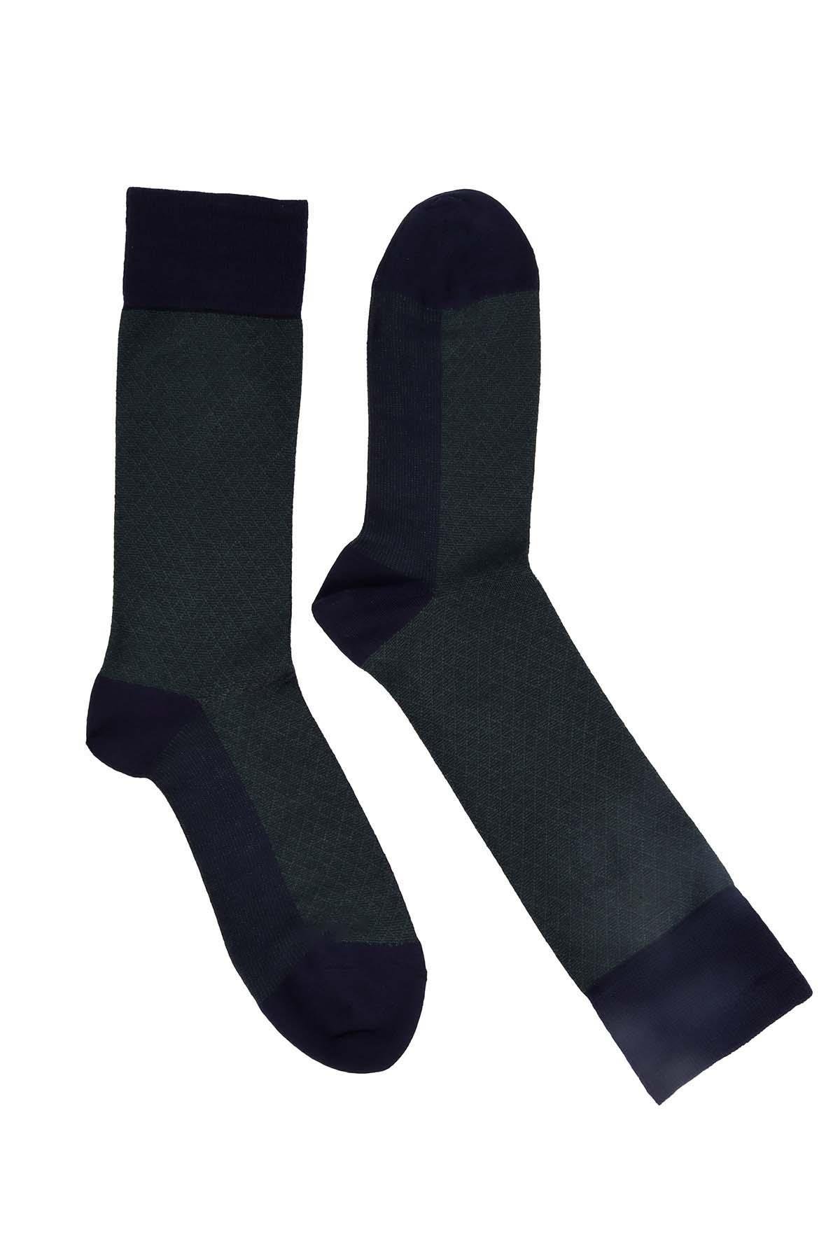 Erkek Bambu Likralı Çorap 5614 Lacivert  JBR5614.000001