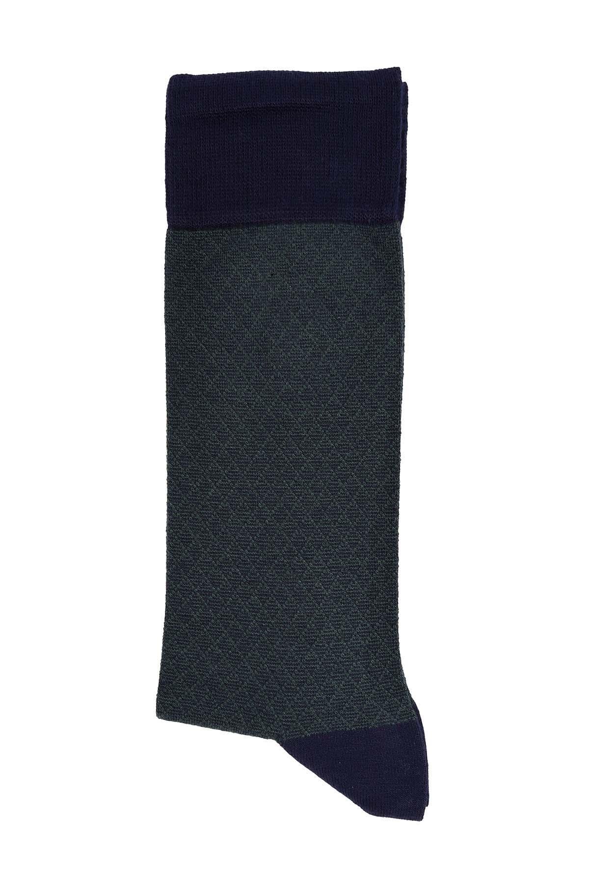 Erkek Bambu Likralı Çorap 5614 Lacivert  JBR5614.000001