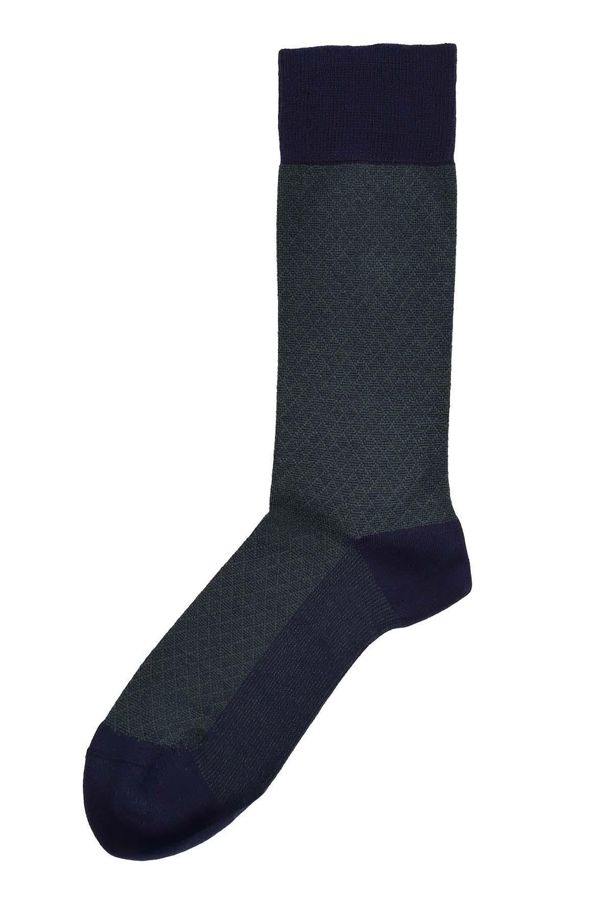 Erkek Bambu Likralı Çorap 5614 Lacivert  JBR5614.000001