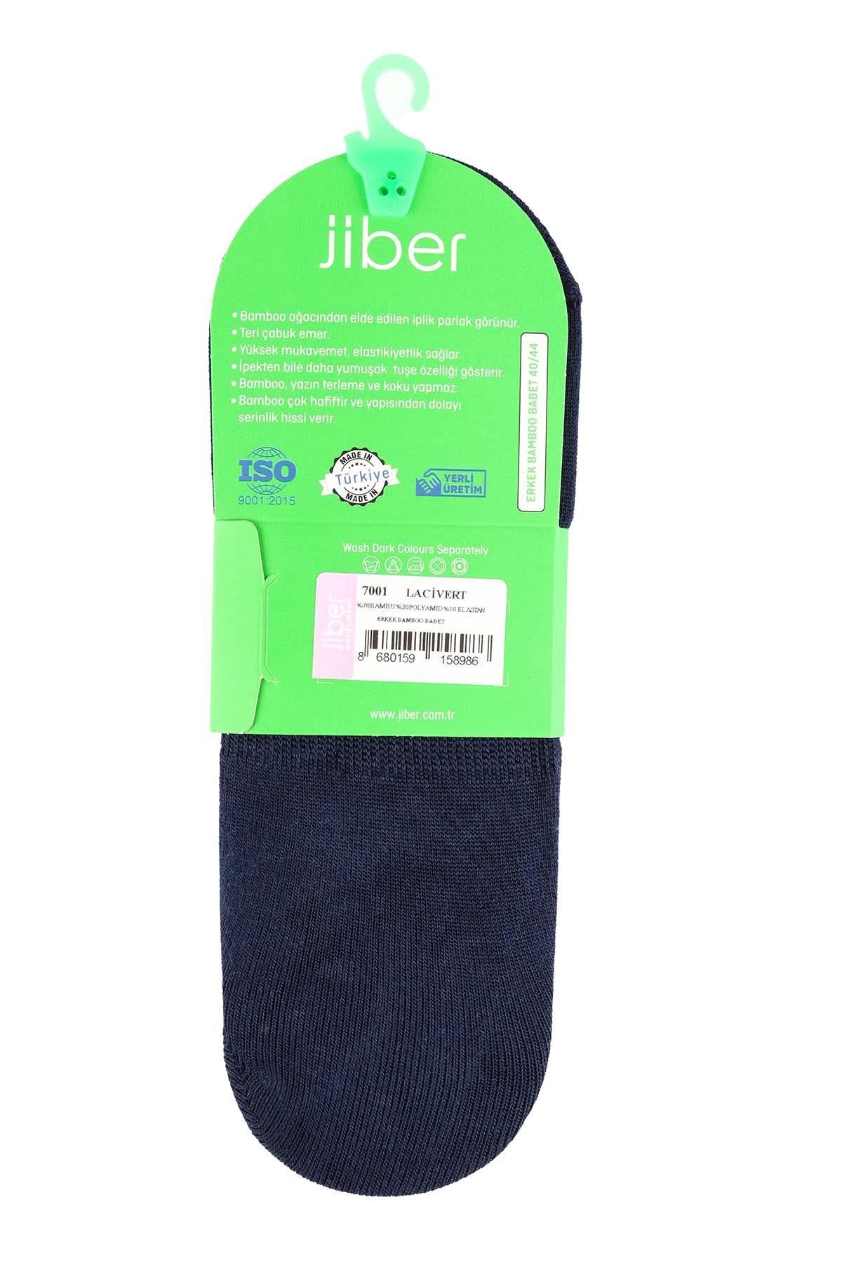 Erkek Bambu Babet Çorap 7001 Lacivert  JBR7001.000001