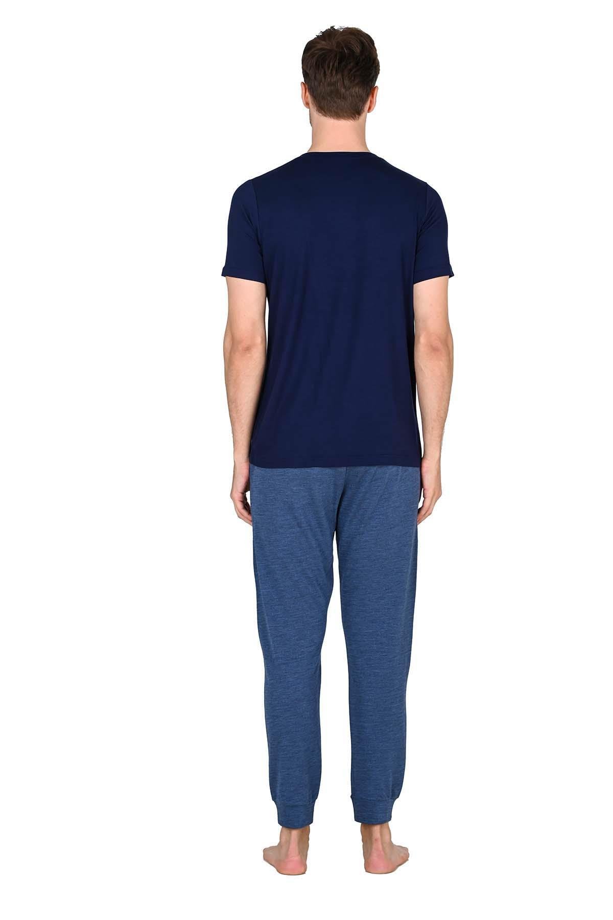 Erkek Lacivert Pijama Takımı 15204