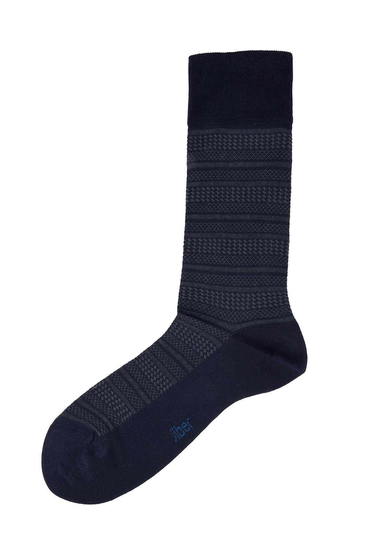 Erkek Lacivert Soket Modal Çorap 5124