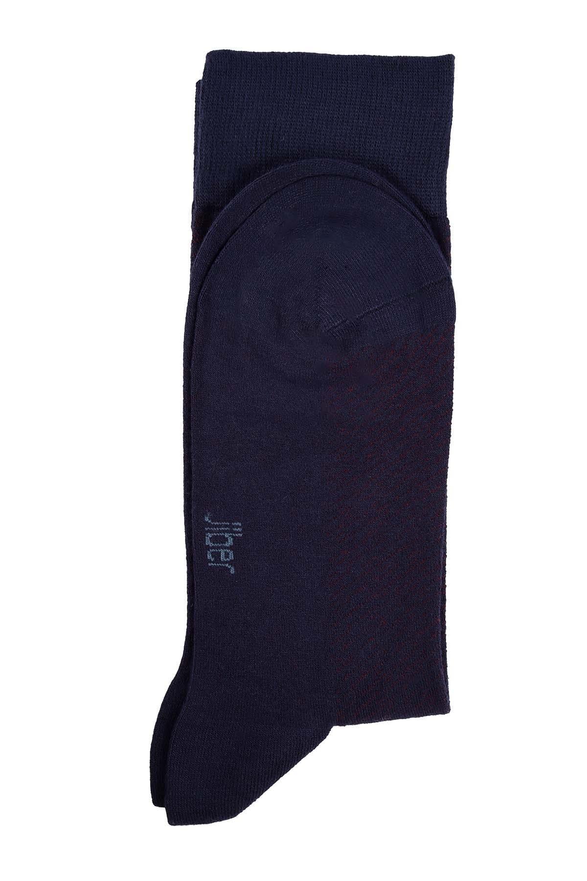 Erkek Likralı Bambu Lacivert Çorap 5616