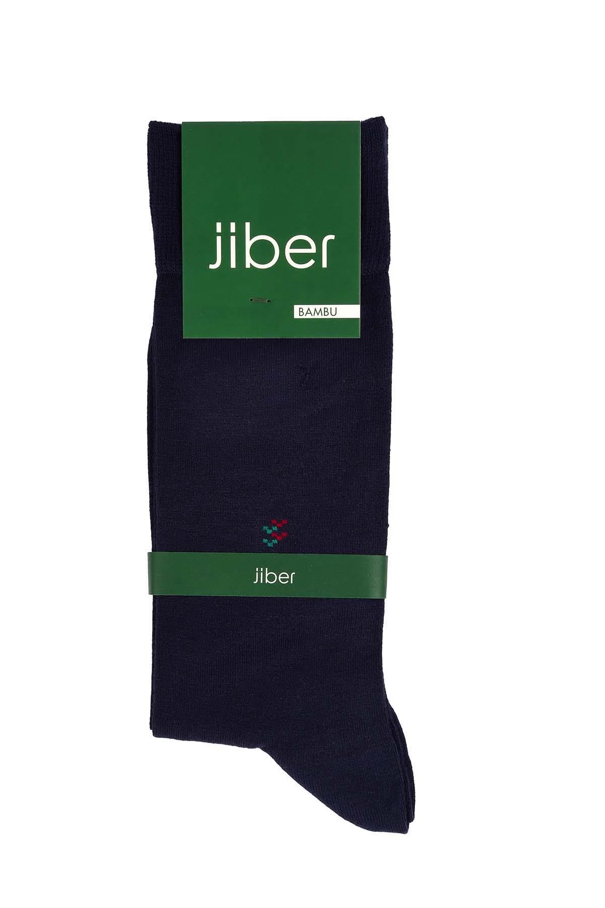 Erkek Likralı Bambu Lacivert Çorap 5617