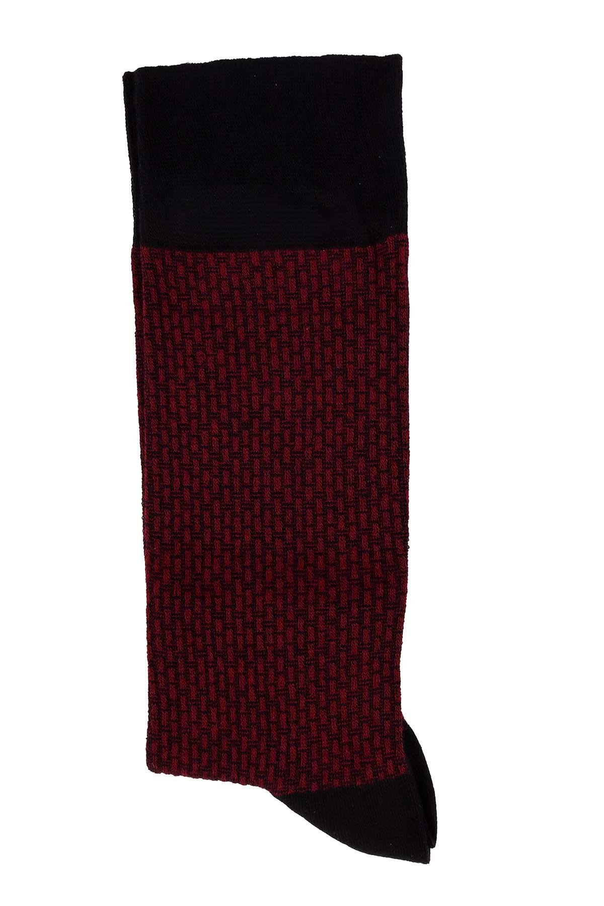 Erkek  Likralı Modal Çorap Siyah  5612