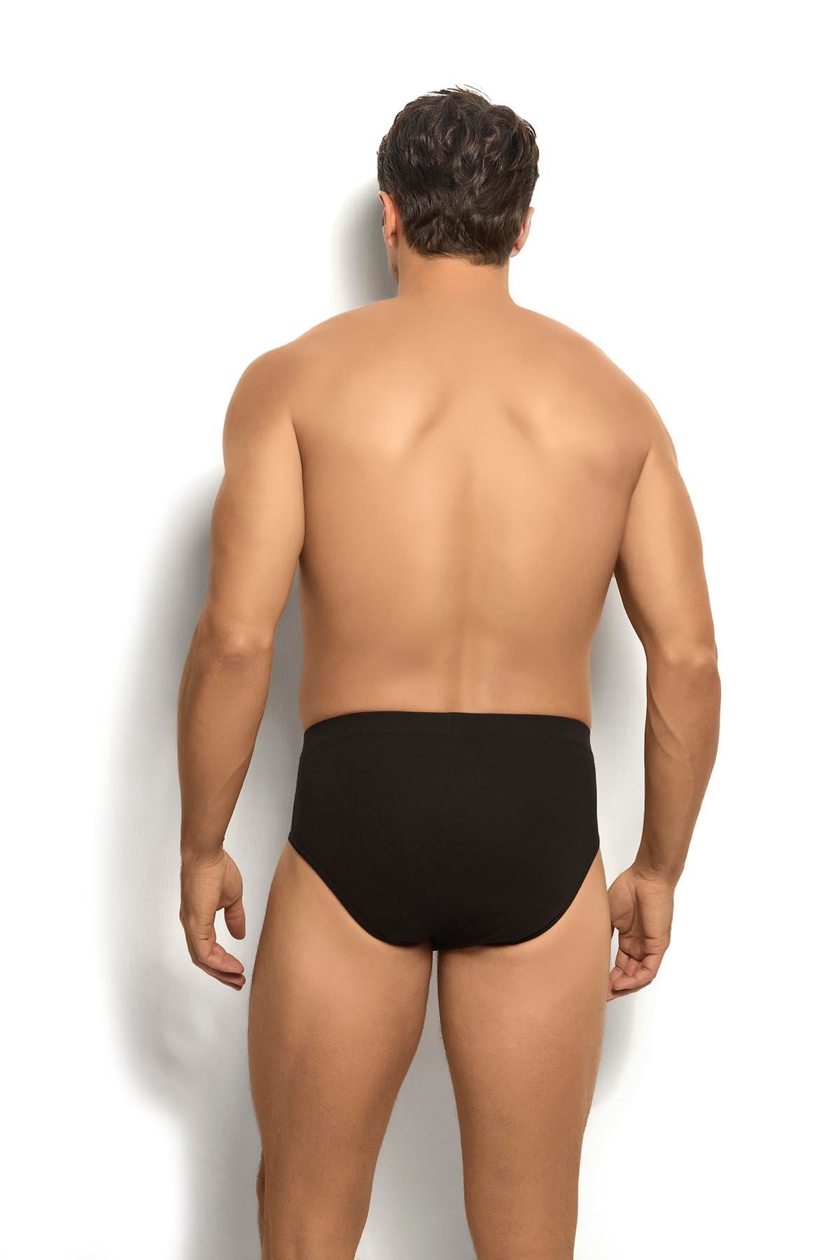 Siyah Slip 3'lü Külot 259