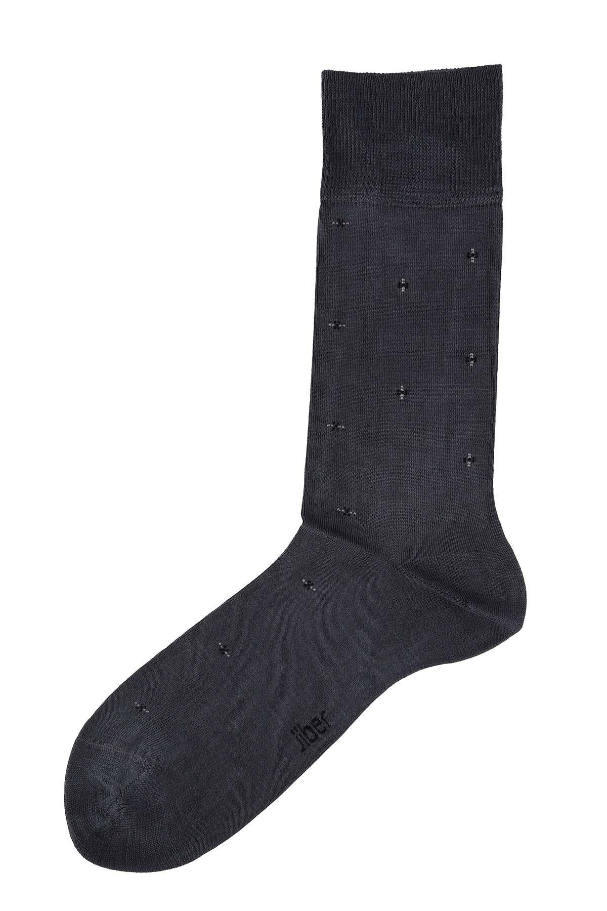 Erkek Soket Füme Modal Çorap 5126