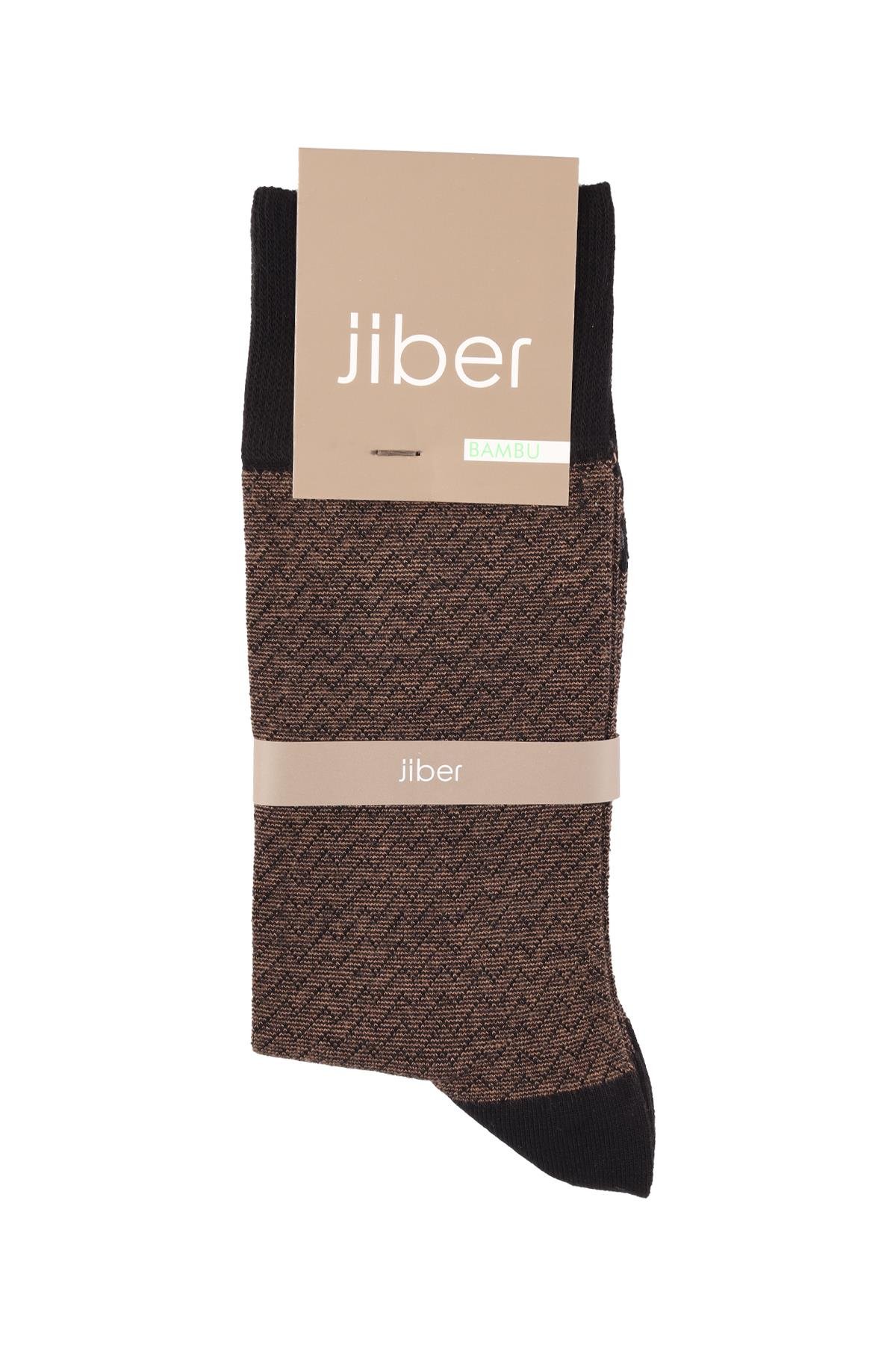 Erkek Vizon Bambu Likralı Soket Çorap 5619