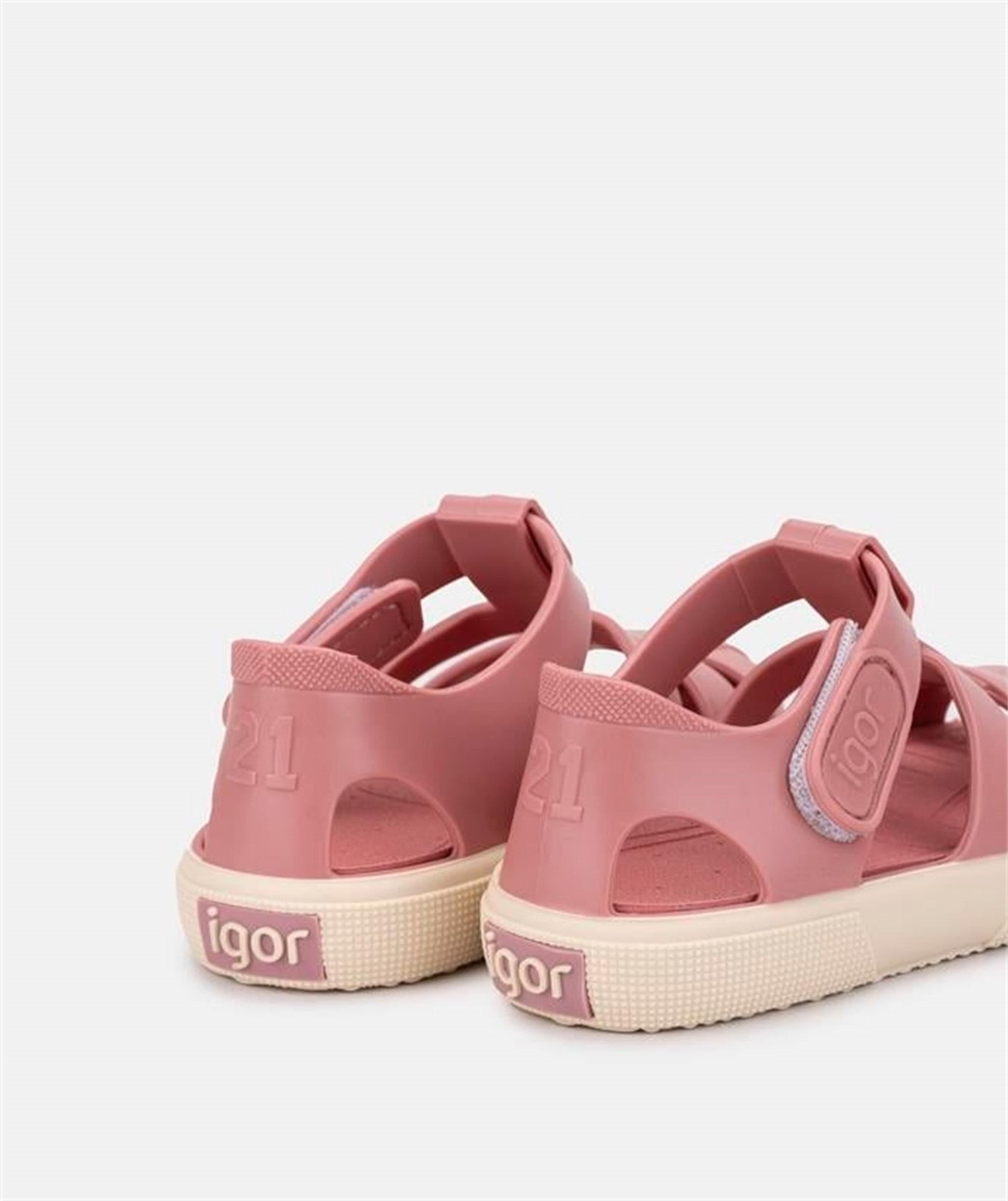 İgor Unisex Çocuk Bay Sandalet Pembe S10340-383