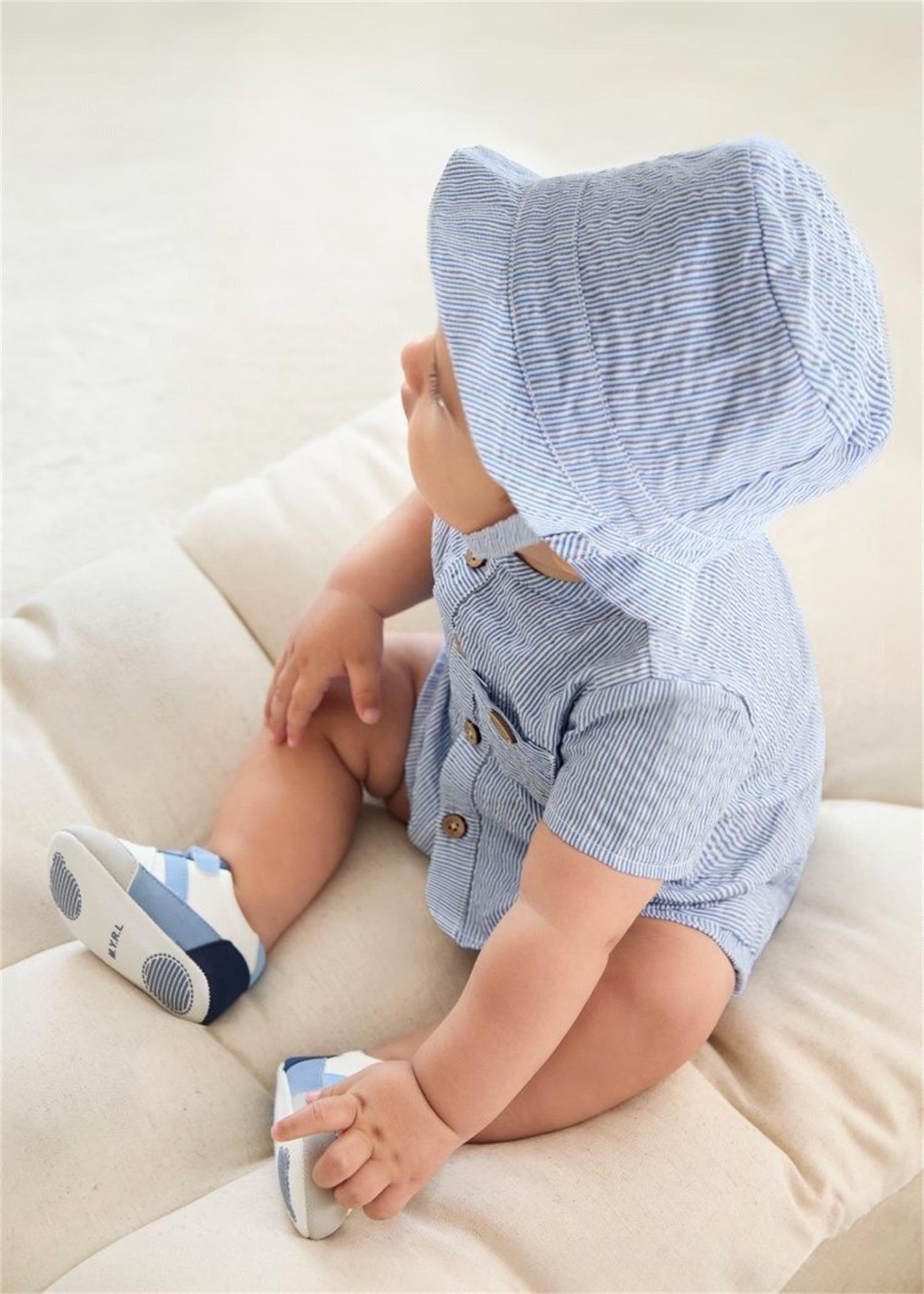 Mayoral Erkek Bebek 3'lü Takım Set Mavi 1207