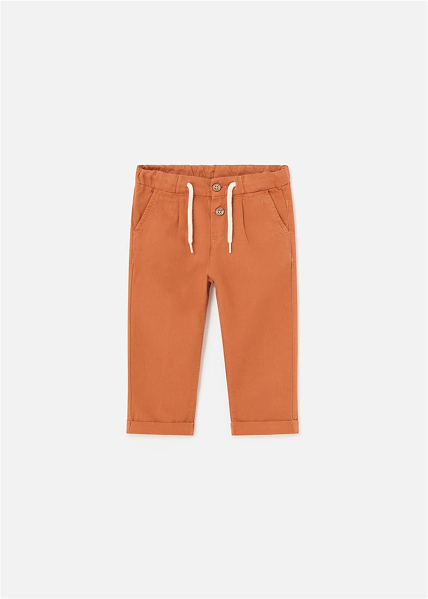 Mayoral Erkek Bebek Bol Keten Pantolon Kiremit 1541