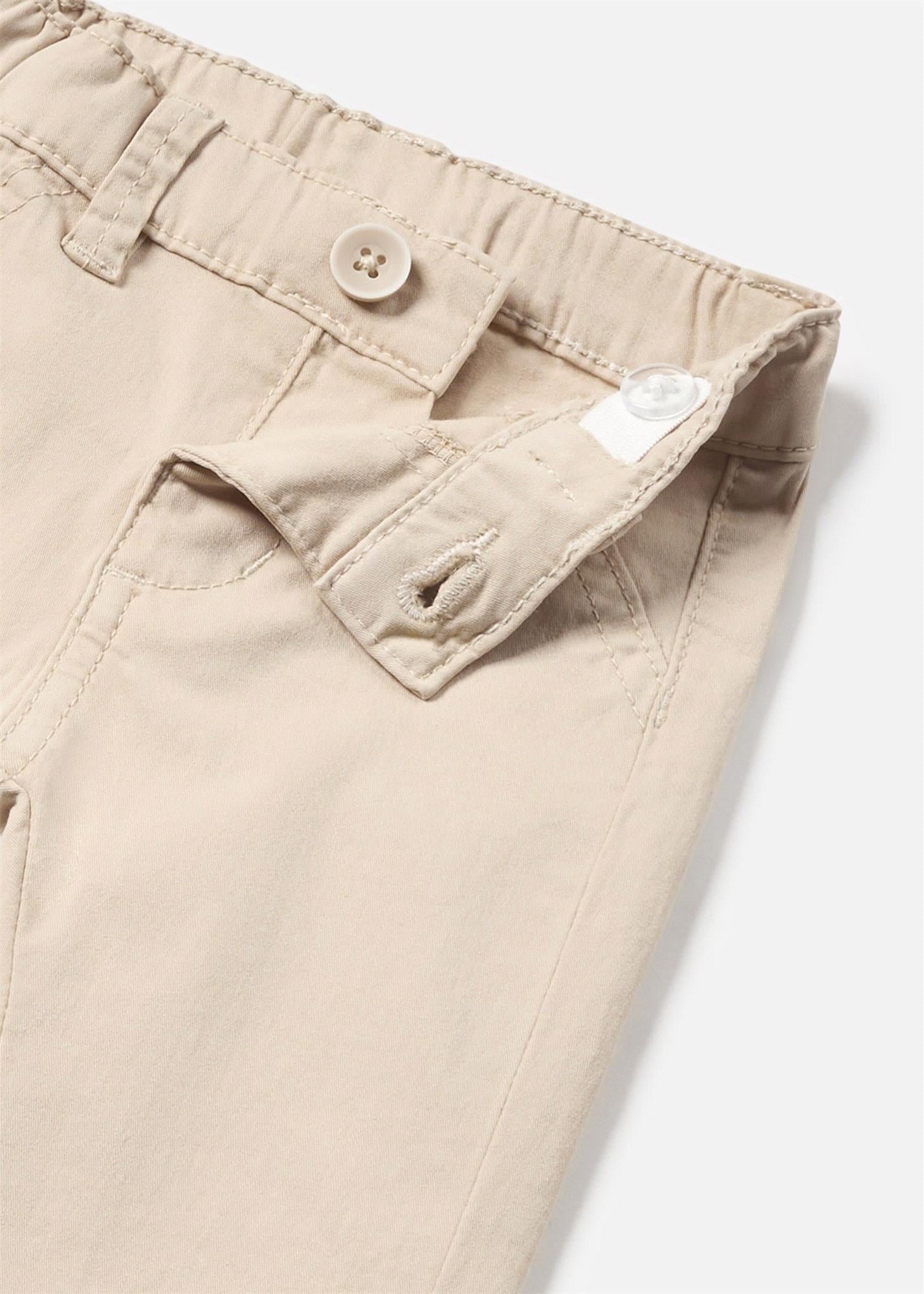 Mayoral Erkek Bebek Chino Pantolon Bej 595