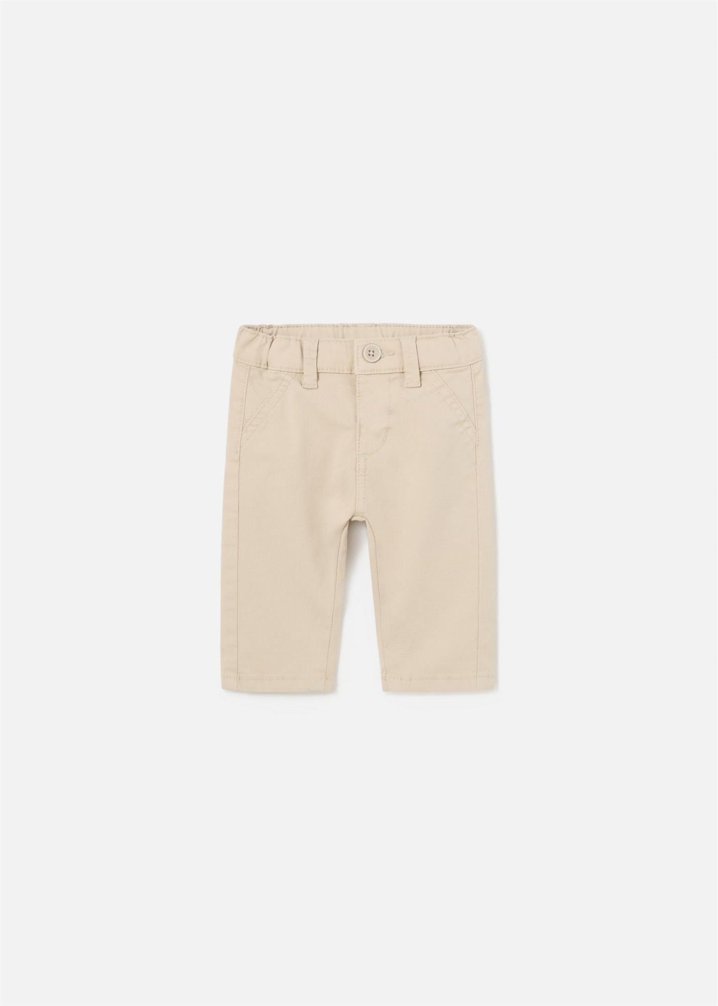Mayoral Erkek Bebek Chino Pantolon Bej 595