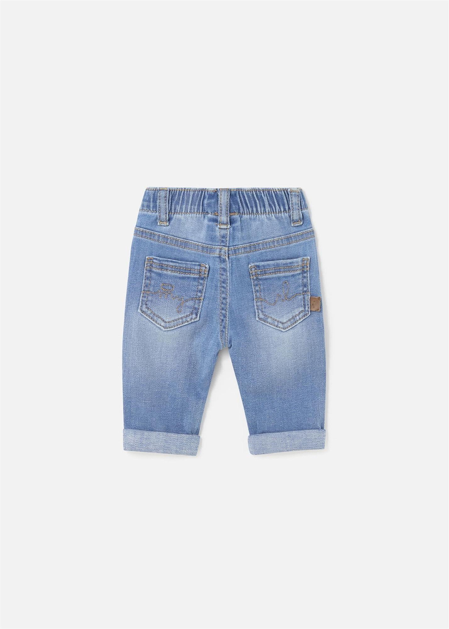 Mayoral Erkek Bebek Kot Pantolon Mavi 596