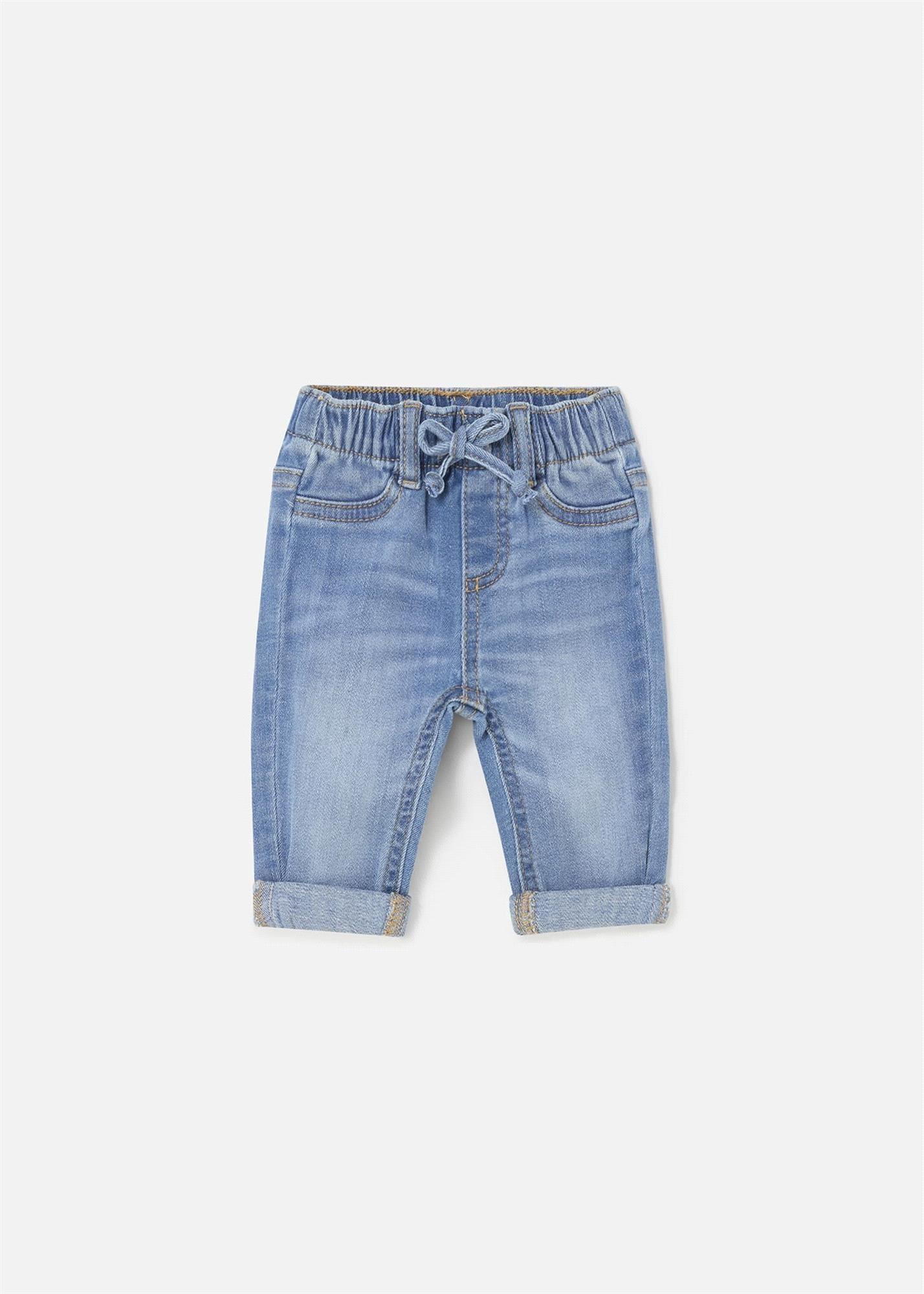 Mayoral Erkek Bebek Kot Pantolon Mavi 596