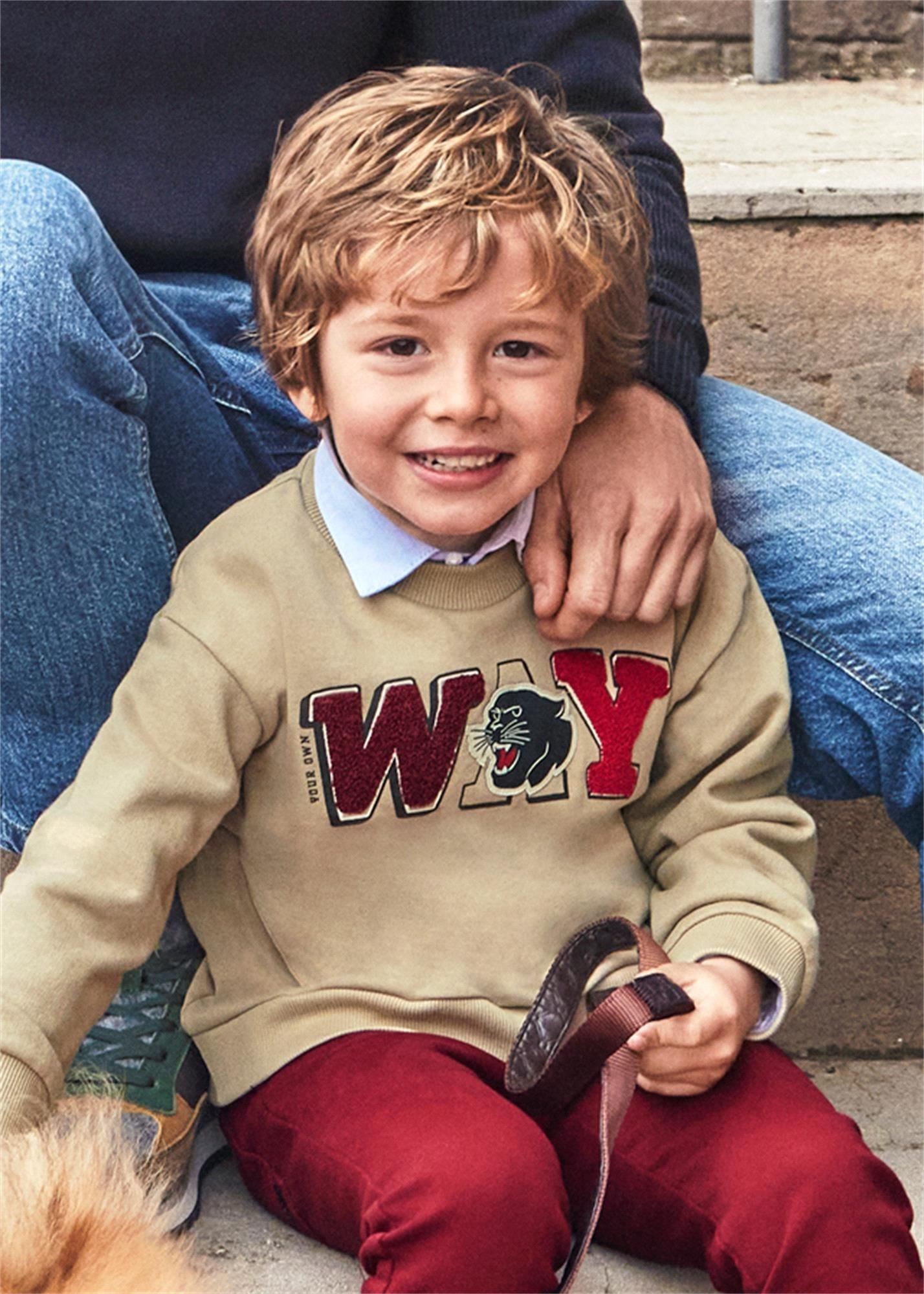 Mayoral Erkek Çocuk Sweat Bej 4455