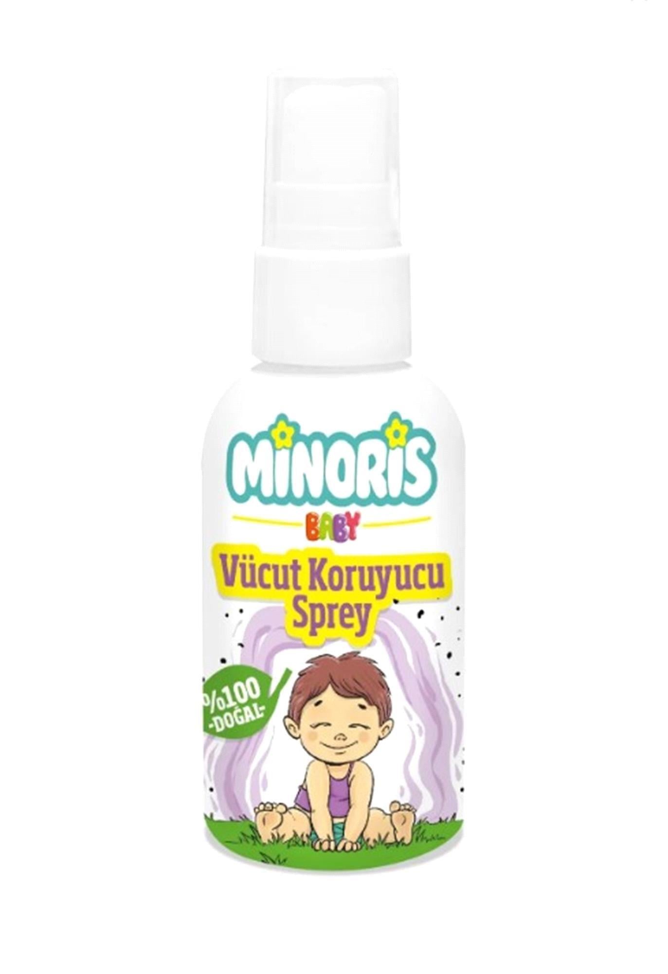 Minoris Baby Organik Vücut Koruyucu Sprey 100ml