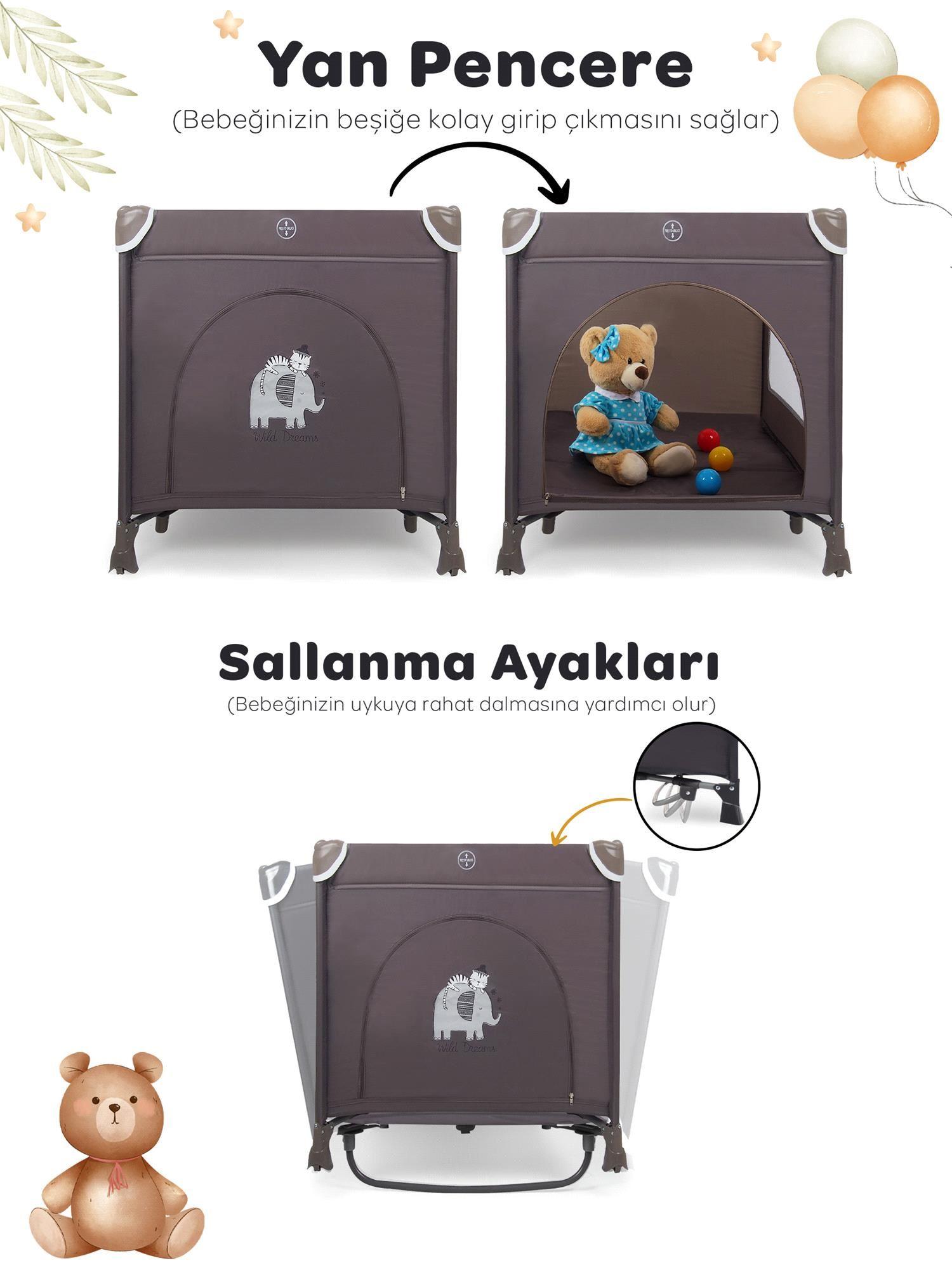 Prego Atlanta Max Oyun Parkı 70*120 Bej 8056