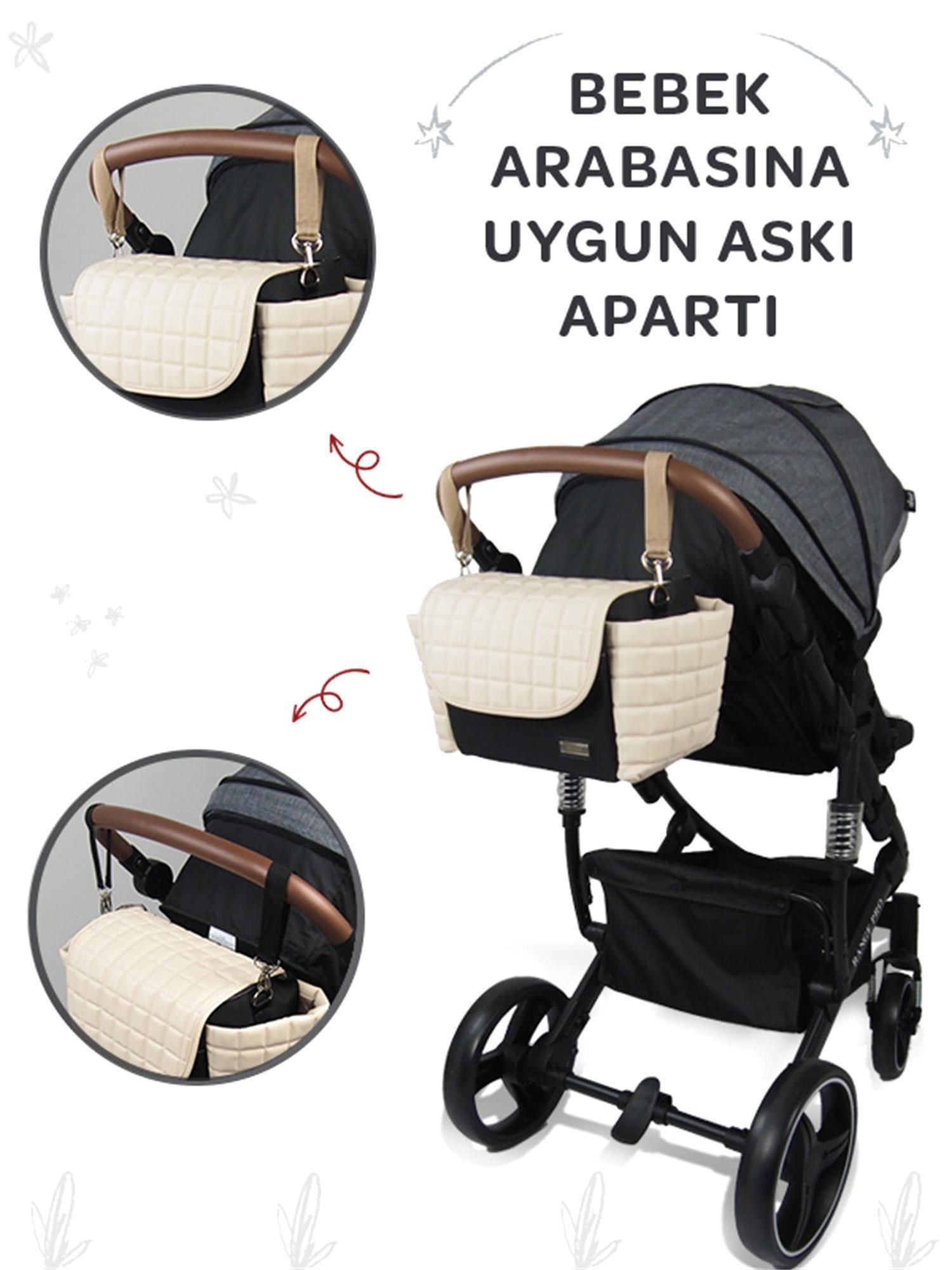 Prego Bella Bebek Bakım Çantası Bej 3080