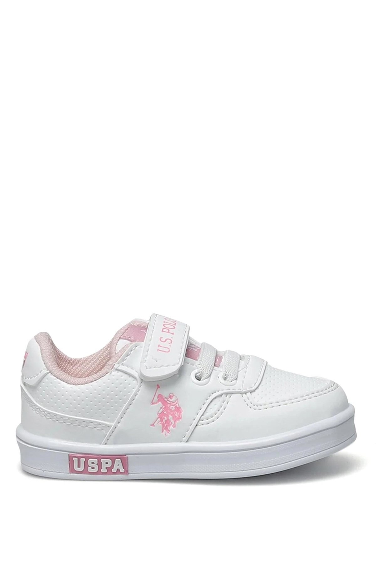 U.S. Polo Assn Kız Çocuk Ayakkabı Cameron Beyaz/Neon Pembe