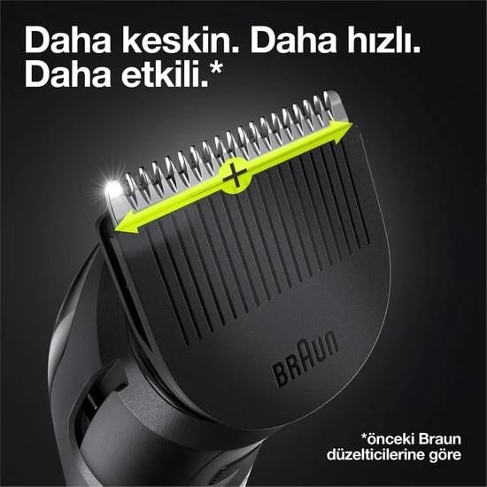 Braun Bt 3321 Ayarlanabilir Taraklı Saç Sakal Şekillendirici