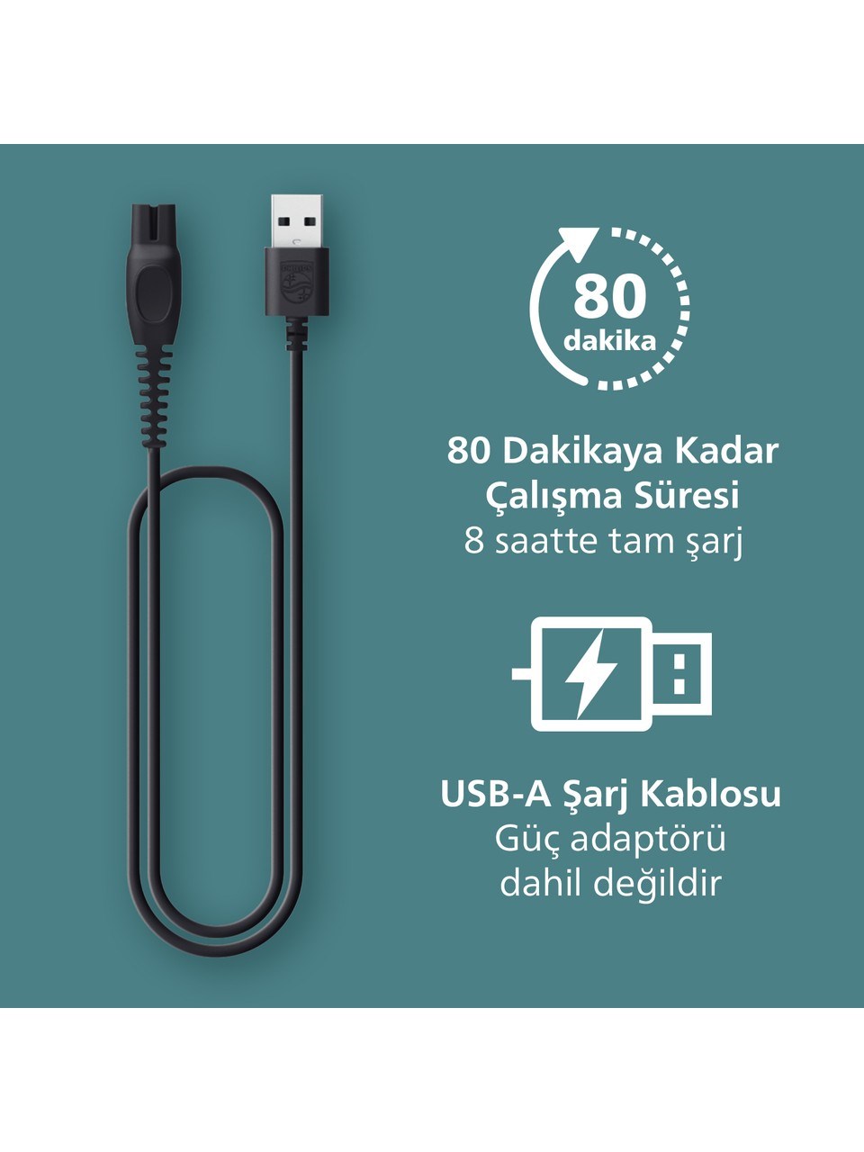 Philips Vücut Bakım 5000 Serisi Duşa Uygun, Hassas Bölge ve Vücut Tıraş Makinesi - BG5475/15